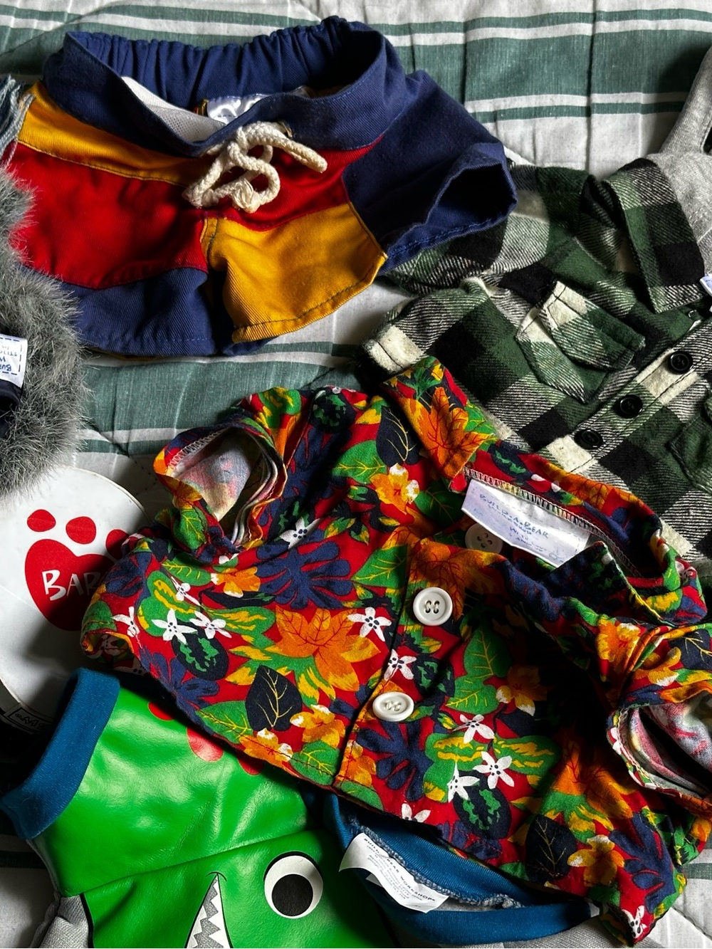 Build-A-Bear Boy Doll Lot of Clothes